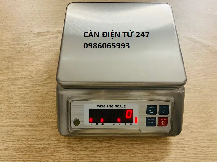 Cân bàn điện tử chống nước HSW 7.5kg